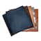 6 Pack: Assorted Realeather&#xAE; 5&#x22; x 5&#x22; Leather Value Pack